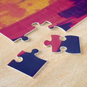 Retro Futurismus Beauty Puzzle (Seite)