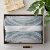 Retro-Futurismus, Cyber-Frau in Weiß Seidenpapier (Geschenk)