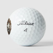 "Retro Futurismus" Golfball (Logo)
