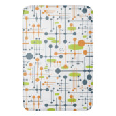 Retro Futuristic Badematte (Vorderseite Vertikal)