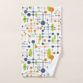 Retro Futuristic Badhandtuch Set (Handtuch)