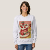Retro Futuristic cake Sweatshirt (Vorne ganz)