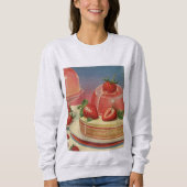 Retro Futuristic cake Sweatshirt (Vorderseite)
