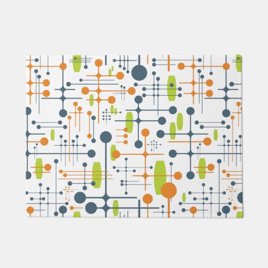 Retro Futuristic Fußmatte (Vorderseite)