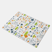 Retro Futuristic Fußmatte (Schrägansicht)