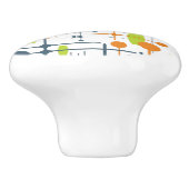 Retro Futuristic Keramikknauf (Seitenansicht)