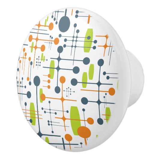 Retro Futuristic Keramikknauf (Rechts)