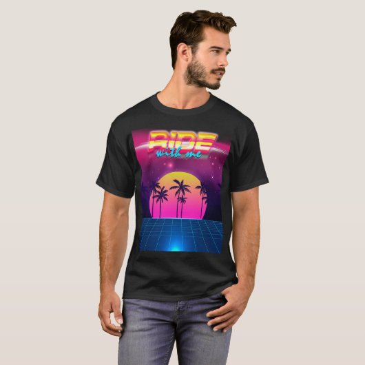 Retro Futuristic Men's T - Shirt (Vorne ganz)