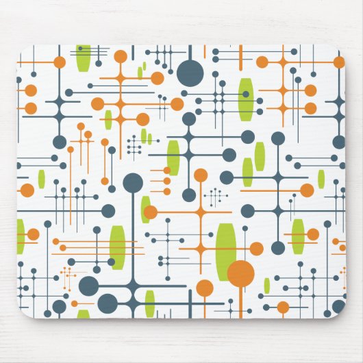 Retro Futuristic Mousepad (Vorne)
