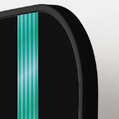 Retro Futuristic Personalisiert Pickleball Schläger (Linke Seite)