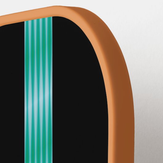 Retro Futuristic Personalisiert Pickleball Schläger (Linke Seite)