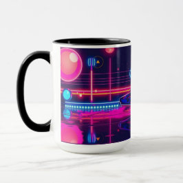 Retro Futuristic Ride Tasse