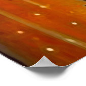 Retro Futuristic Robot Poster (Ecke)