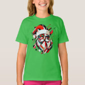 Retro-Futuristic Santa T-Shirt (Vorderseite)