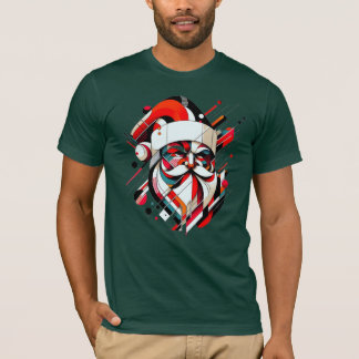 Retro-Futuristic Santa T-Shirt