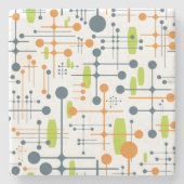 Retro Futuristic Steinuntersetzer (Vorderseite)