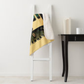 Retro Futuristic Train Sherpa Blanket Sherpadecke (Beispiel)