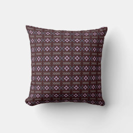 Retro-futuristisches Metaball-Muster-Kissen Kissen