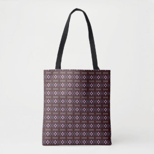 Retro-futuristisches Metaball-Muster-Tasche Tasche