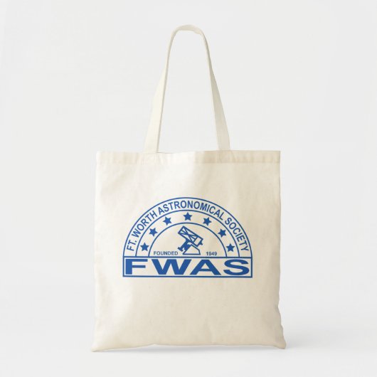 Retro FWAS Logo Budget Totbeutel Tragetasche (Vorne)