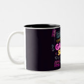 Retro Gal Pal Zweifarbige Tasse (Links)
