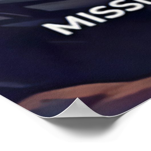 Retro Galactic Grill Master Sci-Fi Parody Poster (Ecke)