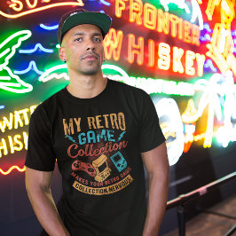 Retro Game Collection Flex - Video Game T - Shirt