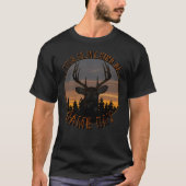 Retro Game Day Whitetail Buck Deer Hunting Design  T-Shirt (Vorderseite)