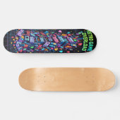 Retro Game Overload Edition 1 Skateboard (Horizontal)