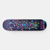 Retro Game Overload Edition 3 Skateboard (Horizontal)