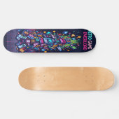 Retro Game Overload Edition 3 Skateboard (Horizontal)