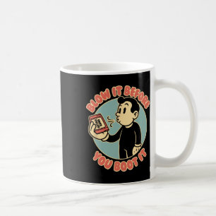 Retro-Gamer 80er 90er Vintage Nostalgie Papa Kaffeetasse