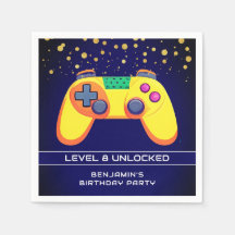 Retro Gamer Arcade Birthday Party