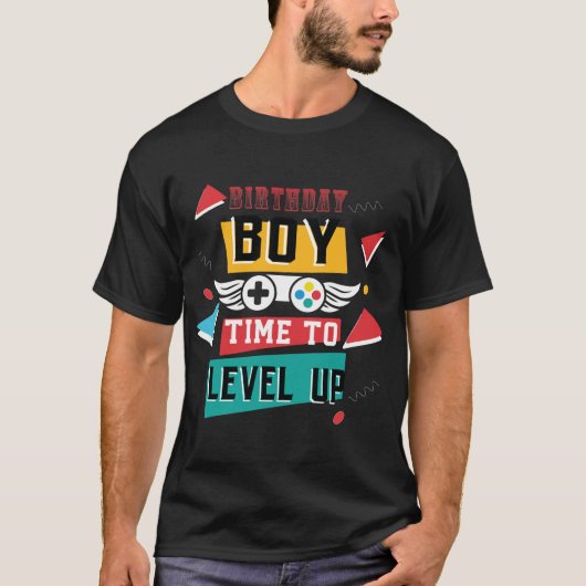 Retro Gamer Art - Vintager Gaming-Controller T-Shirt (Vorderseite)
