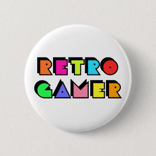 Retro Gamer Button