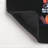 Retro Gamer Capybara Mousepad – Old School Vibes (Ecke)