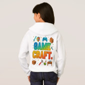 Retro-Gamer-Hoodie Hoodie (Schwarz voll)
