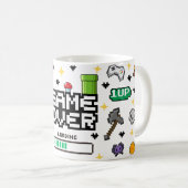 Retro-Gamer-Kaffeetasse Kaffeetasse (VorderseiteRechts)