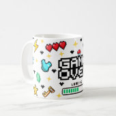 Retro-Gamer-Kaffeetasse Kaffeetasse (Vorderseite Links)