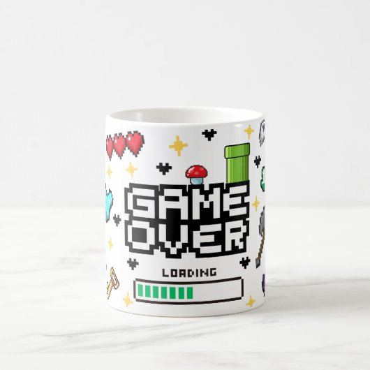 Retro-Gamer-Kaffeetasse Kaffeetasse (Mittel)