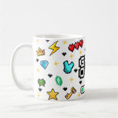 Retro-Gamer-Kaffeetasse Kaffeetasse (Links)