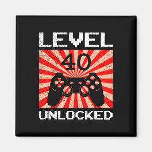 Retro-Gamer Level 40 freigeschaltete Controller-Ge Magnet