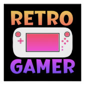RETRO GAMER POSTER (Vorderseite)