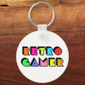 Retro Gamer Schlüsselanhänger (Vorderseite)