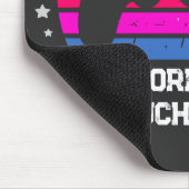 Retro-Gamer-Vater cooler als normaler Vater Mousepad (Ecke)