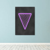 Retro Gamer Vibe Leinwanddruck (Insitu (Holzboden))