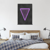 Retro Gamer Vibe Leinwanddruck (Insitu (Schlafzimmer))