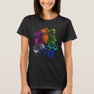 Retro-Gamer-Videospiele-Player T-Shirt