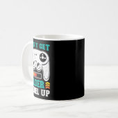 Retro-Gamer wird nicht älter, ich level up Gamer G Kaffeetasse (Vorderseite Links)