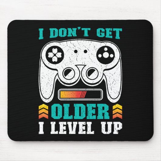Retro-Gamer wird nicht älter, ich Level-Up-Gamer G Mousepad (Vorne)